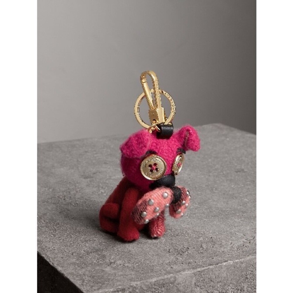 Auth New Burberry Uni Red Seymour Bull #256957B20B